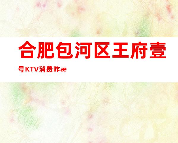 合肥包河区王府壹号KTV消费咋样？玩得开吗有什么服务。