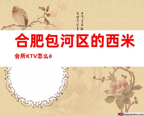 合肥包河区的西米会所KTV怎么预定，包厢消费贵吗？