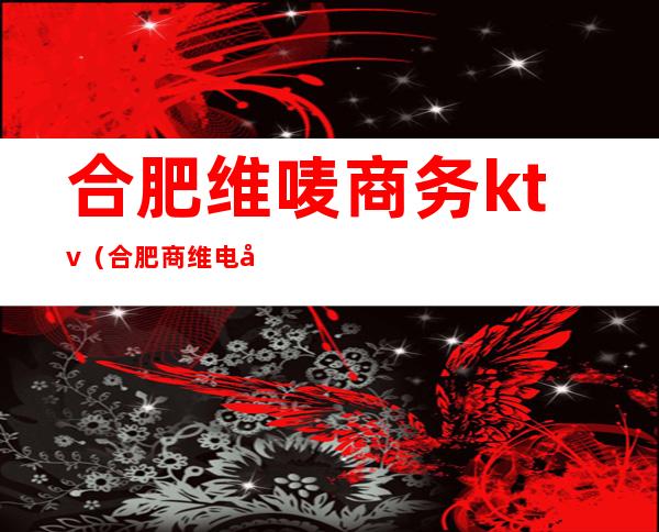 合肥维唛商务ktv（合肥商维电子商务有限公司）