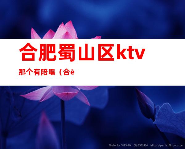 合肥蜀山区ktv那个有陪唱（合肥陪唱KTV）