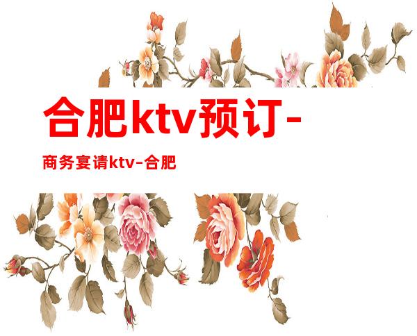 合肥ktv预订-商务宴请ktv – 合肥政务文化新区商务KTV