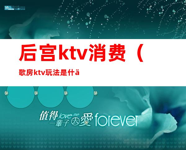 后宫ktv消费（歌房ktv玩法是什么）