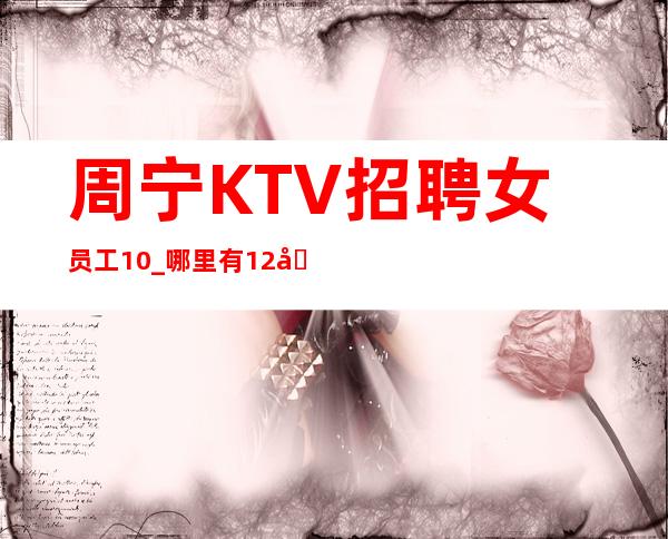 周宁KTV招聘女员工10_哪里有12场_不收费用