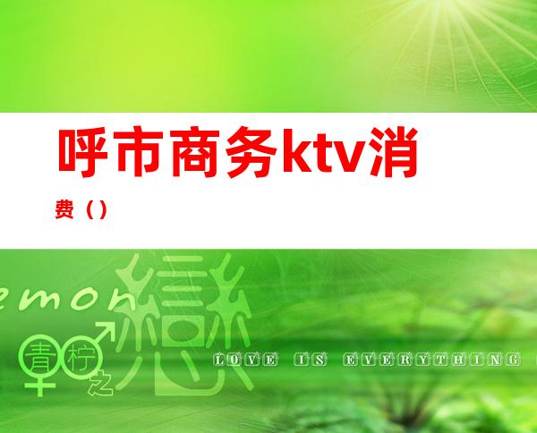 呼市商务ktv消费（）