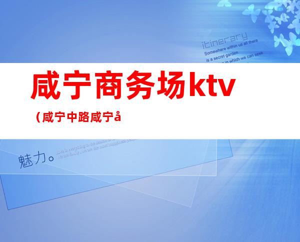 咸宁商务场ktv（咸宁中路咸宁商场）