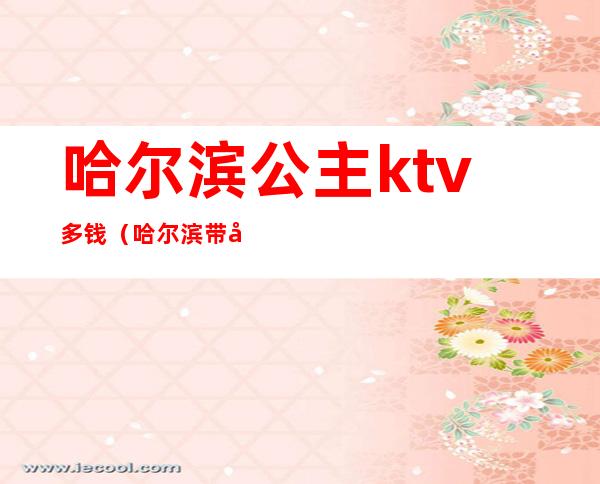 哈尔滨公主ktv多钱（哈尔滨带公主的ktv）