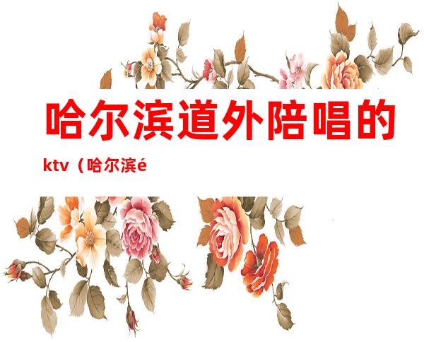 哈尔滨道外陪唱的ktv（哈尔滨 陪唱）