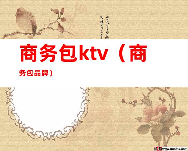 商务包ktv（商务包品牌）