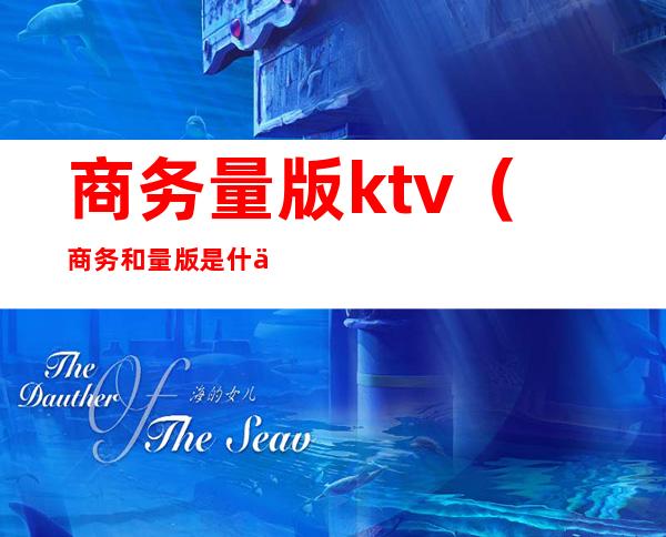 商务量版ktv（商务和量版是什么意思）