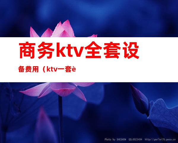 商务ktv全套设备费用（ktv一套设备）