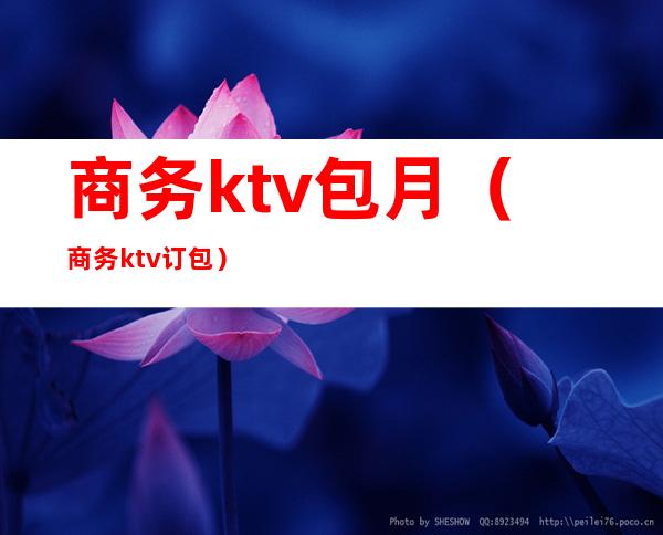 商务ktv包月（商务ktv订包）