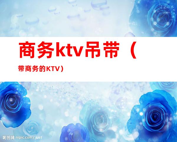 商务ktv吊带（带商务的KTV）