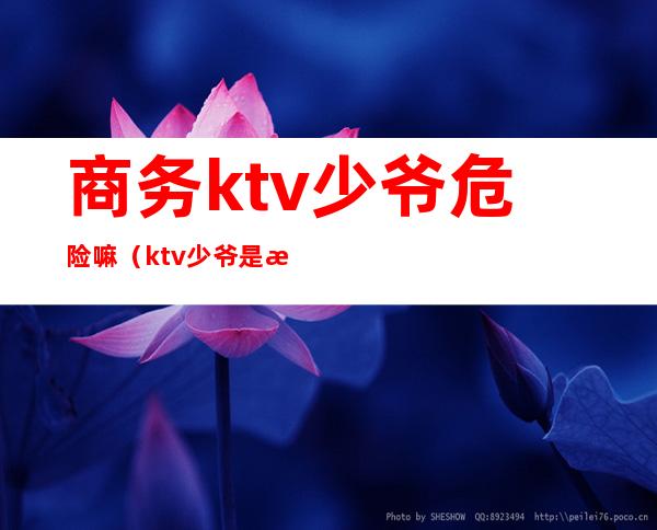 商务ktv少爷危险嘛（ktv少爷是服务员吗）