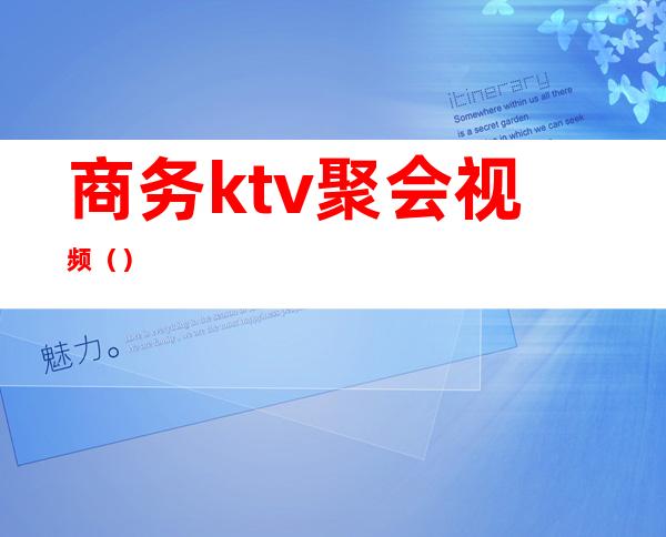 商务ktv聚会视频（）