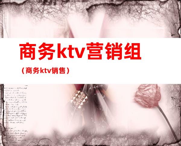 商务ktv营销组（商务ktv销售）