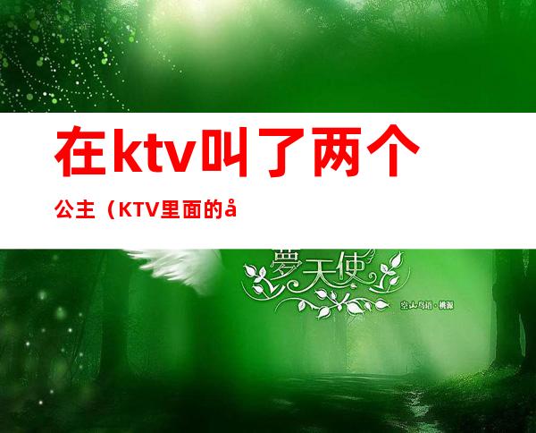 在ktv叫了两个公主（KTV里面的公主）