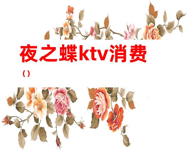 夜之蝶ktv消费（）