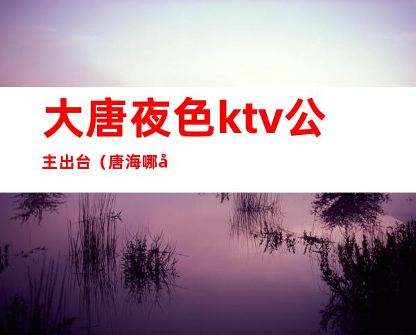 大唐夜色ktv公主出台（唐海哪家ktv有公主）