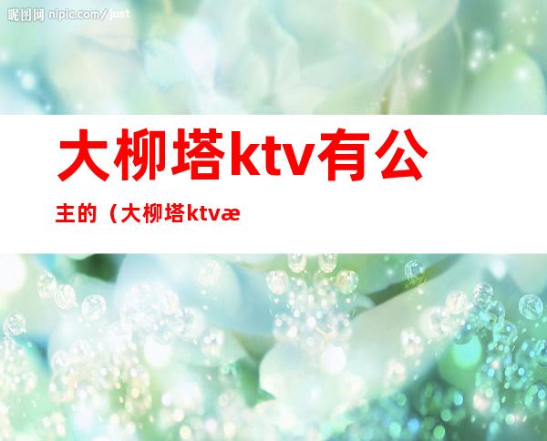 大柳塔ktv有公主的（大柳塔ktv有公主的房间吗）