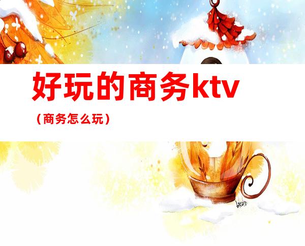 好玩的商务ktv（商务怎么玩）