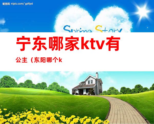 宁东哪家ktv有公主（东阳哪个ktv有小公主）