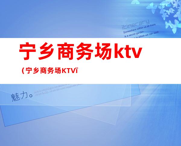 宁乡商务场ktv（宁乡商务场KTV）