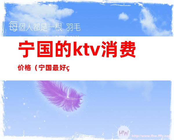 宁国的ktv消费价格（宁国最好的ktv）