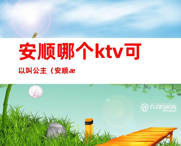 安顺哪个ktv可以叫公主（安顺有没有陪酒的KTV）