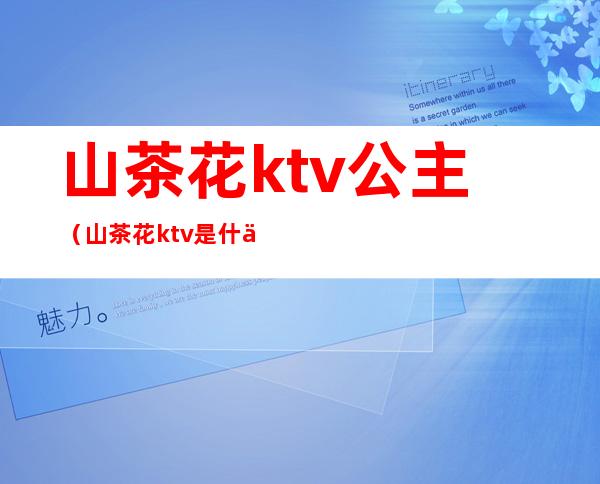 山茶花ktv公主（山茶花ktv是什么场）