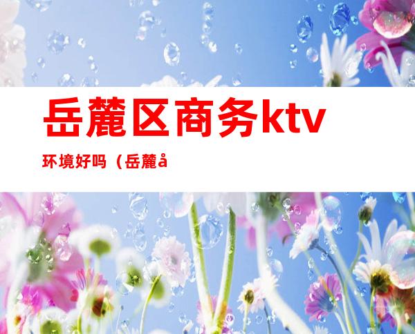 岳麓区商务ktv环境好吗（岳麓区全城动听KTV）