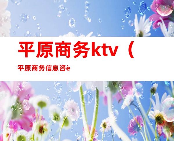 平原商务ktv（平原商务信息咨询有限公司）