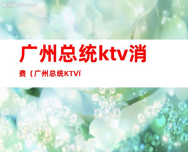 广州总统ktv消费（广州总统KTV）