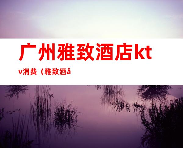 广州雅致酒店ktv消费（雅致酒店KTV）