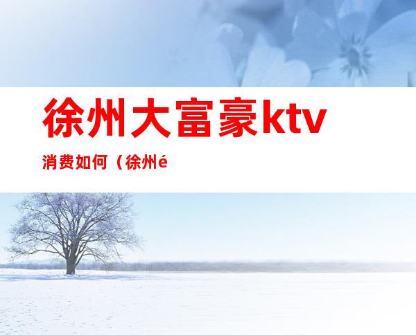 徐州大富豪ktv消费如何（徐州高档ktv）