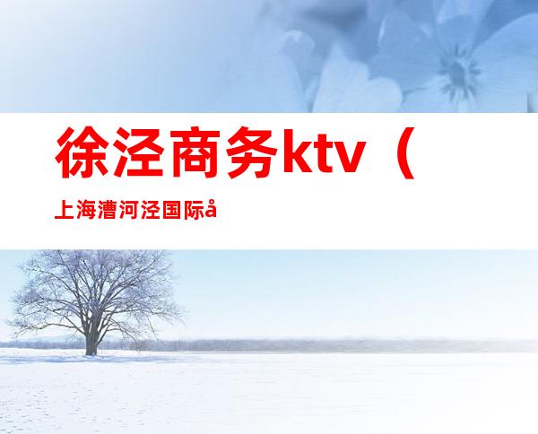 徐泾商务ktv（上海漕河泾国际商务中心）