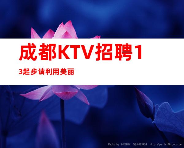 成都KTV招聘13起步请利用美丽