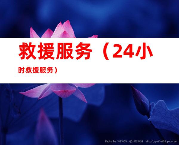救援服务（24小时救援服务）