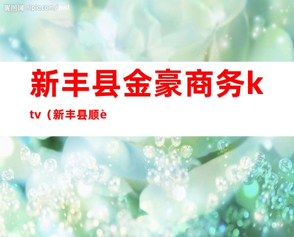 新丰县金豪商务ktv（新丰县顺豪贸易有限公司）