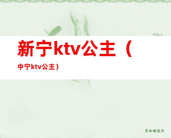 新宁ktv公主（中宁ktv公主）