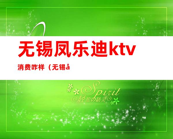 无锡凤乐迪ktv消费咋样（无锡凤乐迪ktv怎么样）