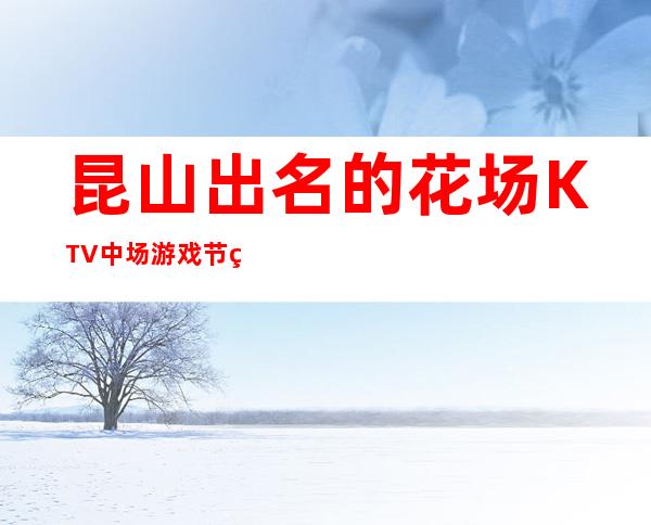 昆山出名的花场KTV中场游戏节目消费优惠KTV排名 – 昆山锦溪商务KTV