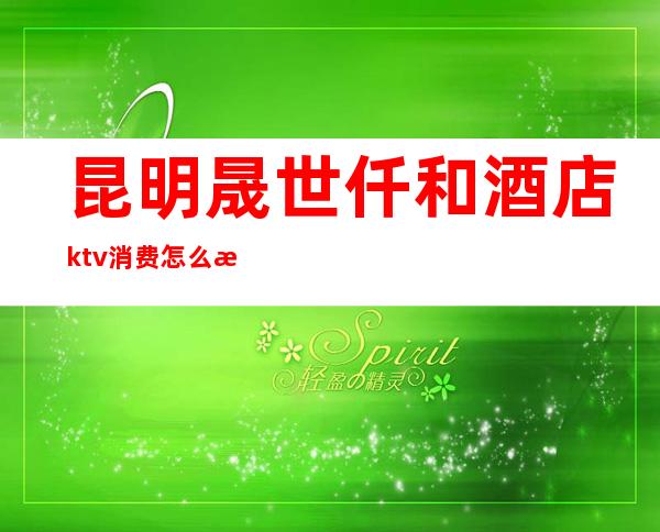 昆明晟世仟和酒店ktv消费怎么样（）