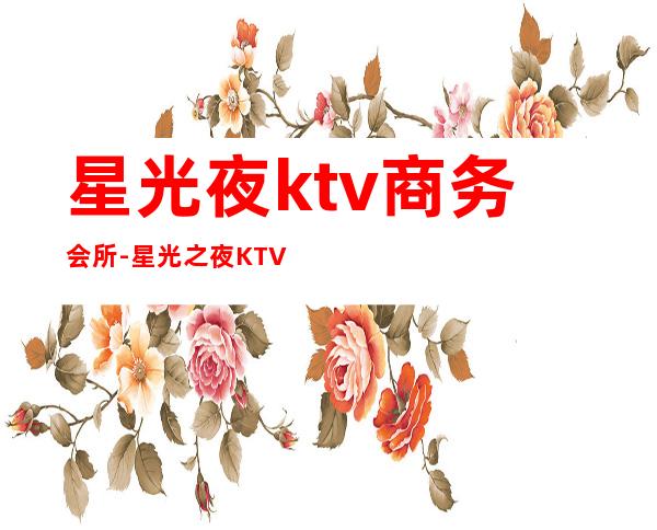 星光夜ktv商务会所-星光之夜KTV怎么样