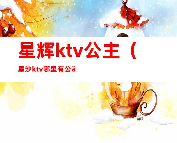 星辉ktv公主（星沙ktv哪里有公主）