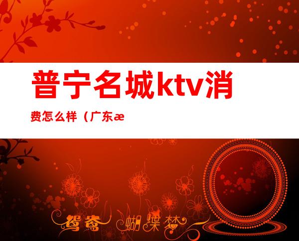 普宁名城ktv消费怎么样（广东普宁售楼ktv）