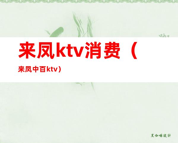 来凤ktv消费（来凤中百ktv）