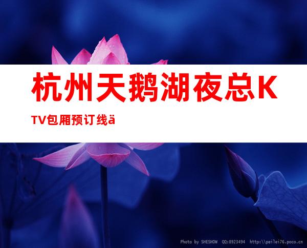 杭州天鹅湖夜总KTV包厢预订线上联系预订让你玩得开心又省心