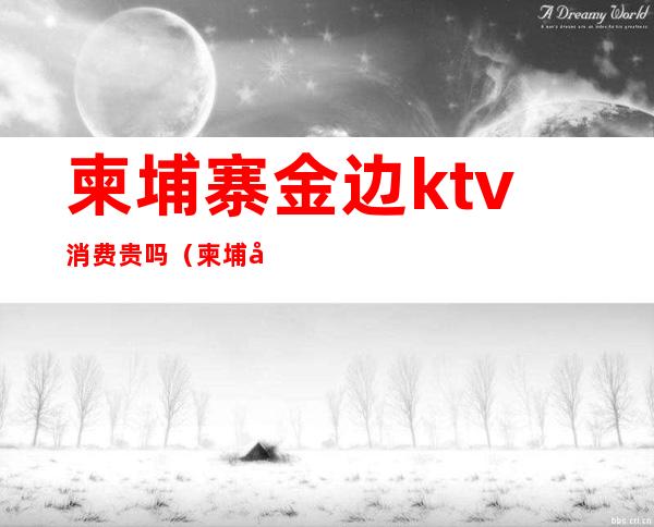 柬埔寨金边ktv消费贵吗（柬埔寨金边金爵ktv女孩）