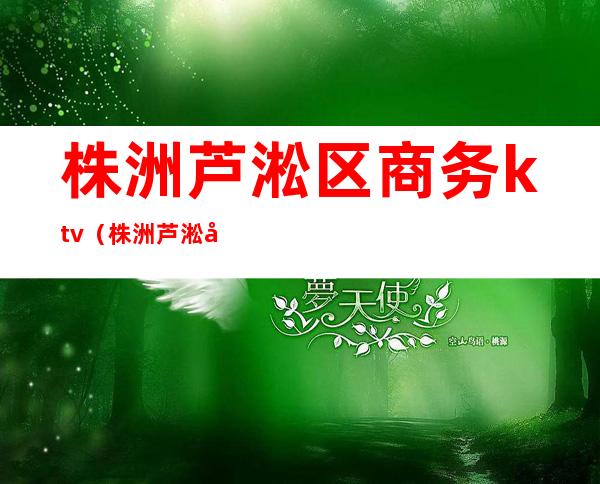 株洲芦淞区商务ktv（株洲芦淞区商务局）