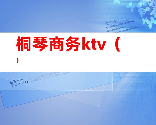 桐琴商务ktv（）